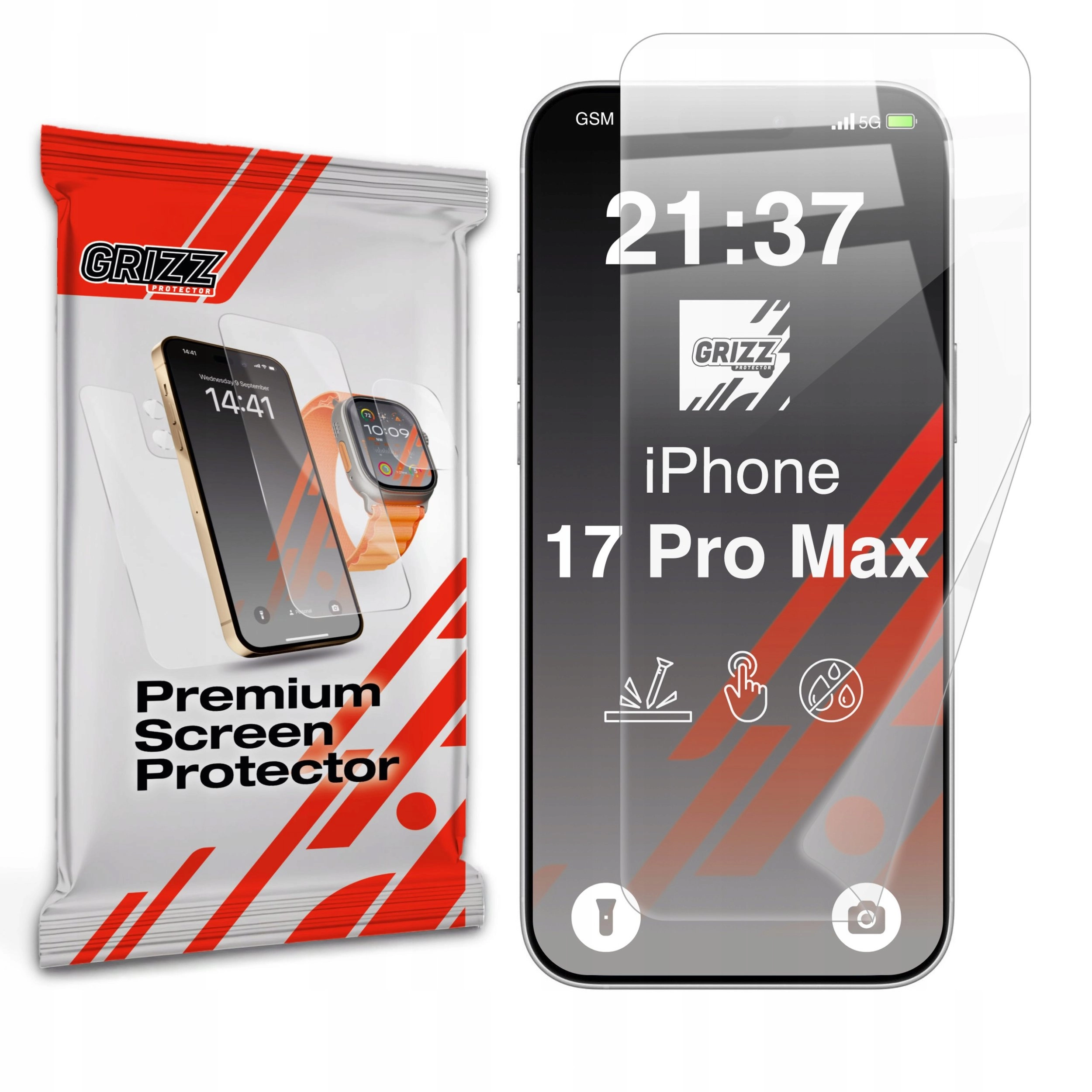 GrizzGlass CeramicFilm ceramic foil for Apple