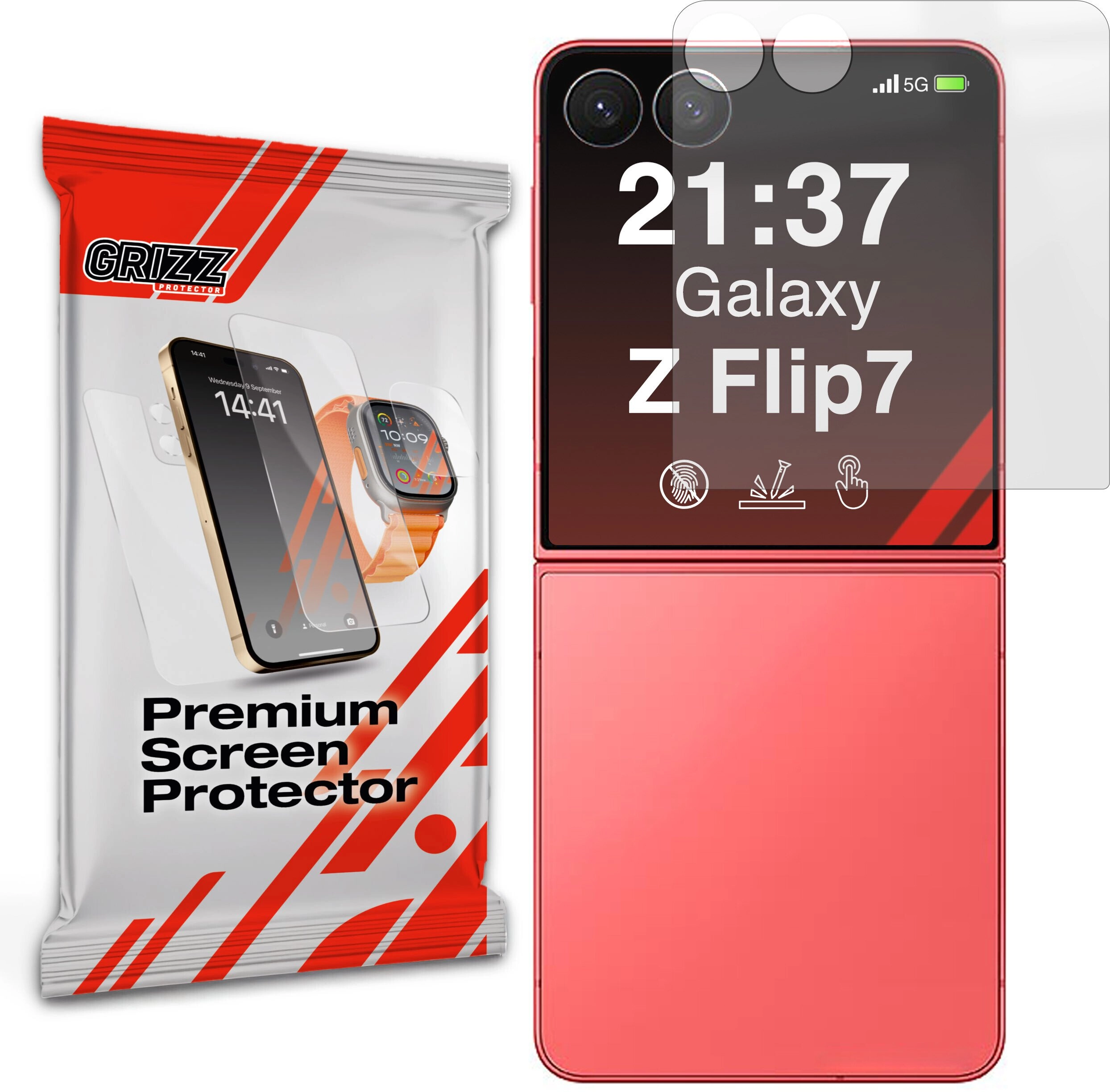 GrizzGlass PaperScreen matte foil for Samsung