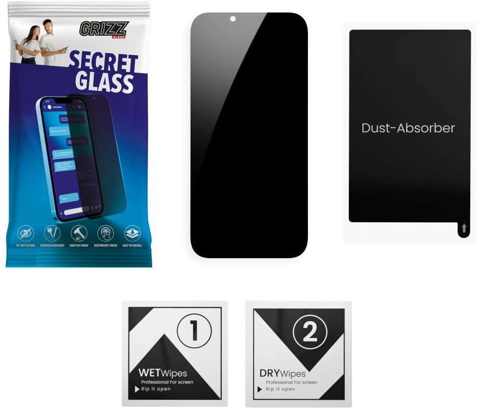 GrizzGlass SecretGlass frosted privacy glass for