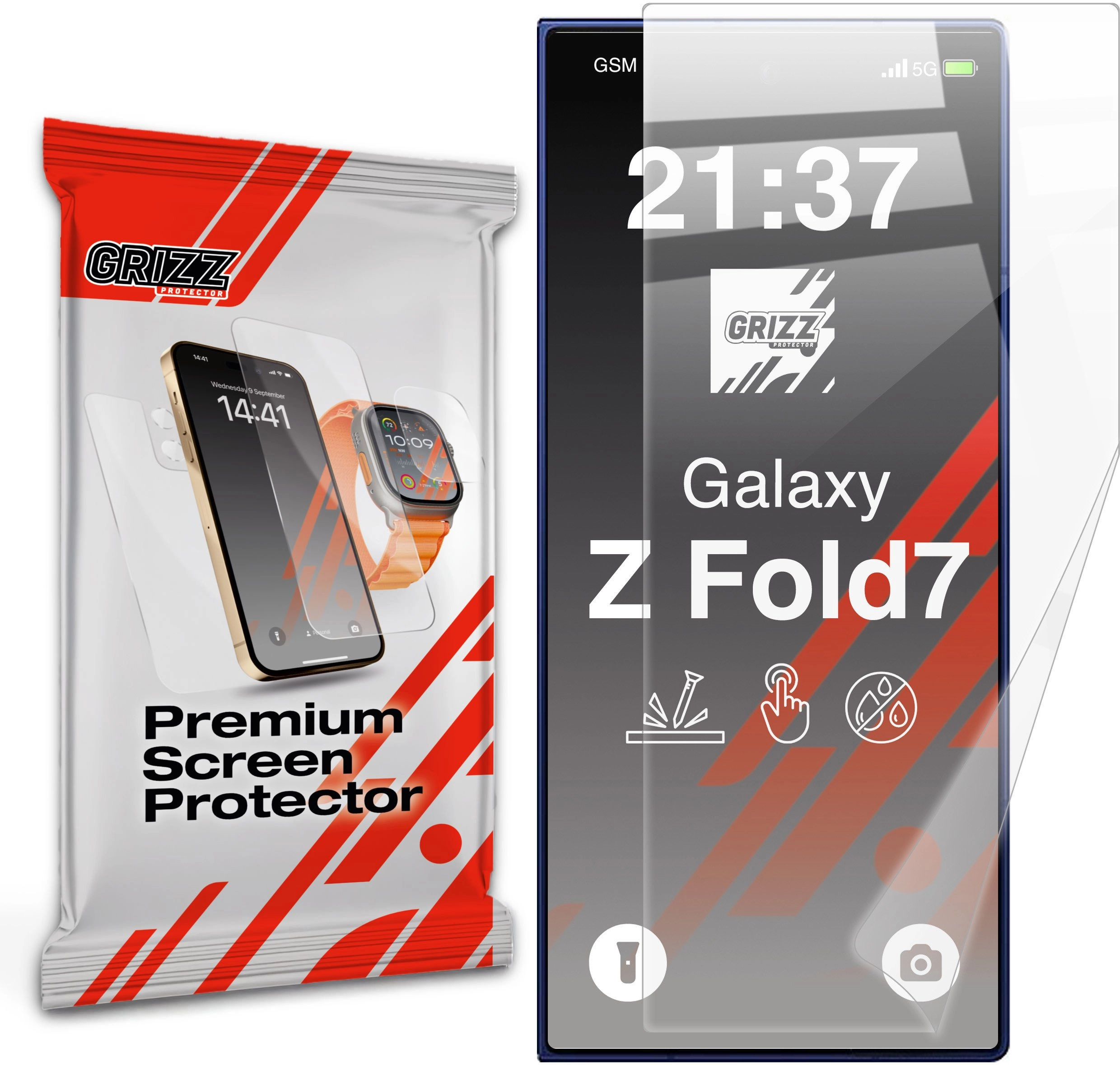 GrizzGlass CeramicFilm ceramic foil for Samsung