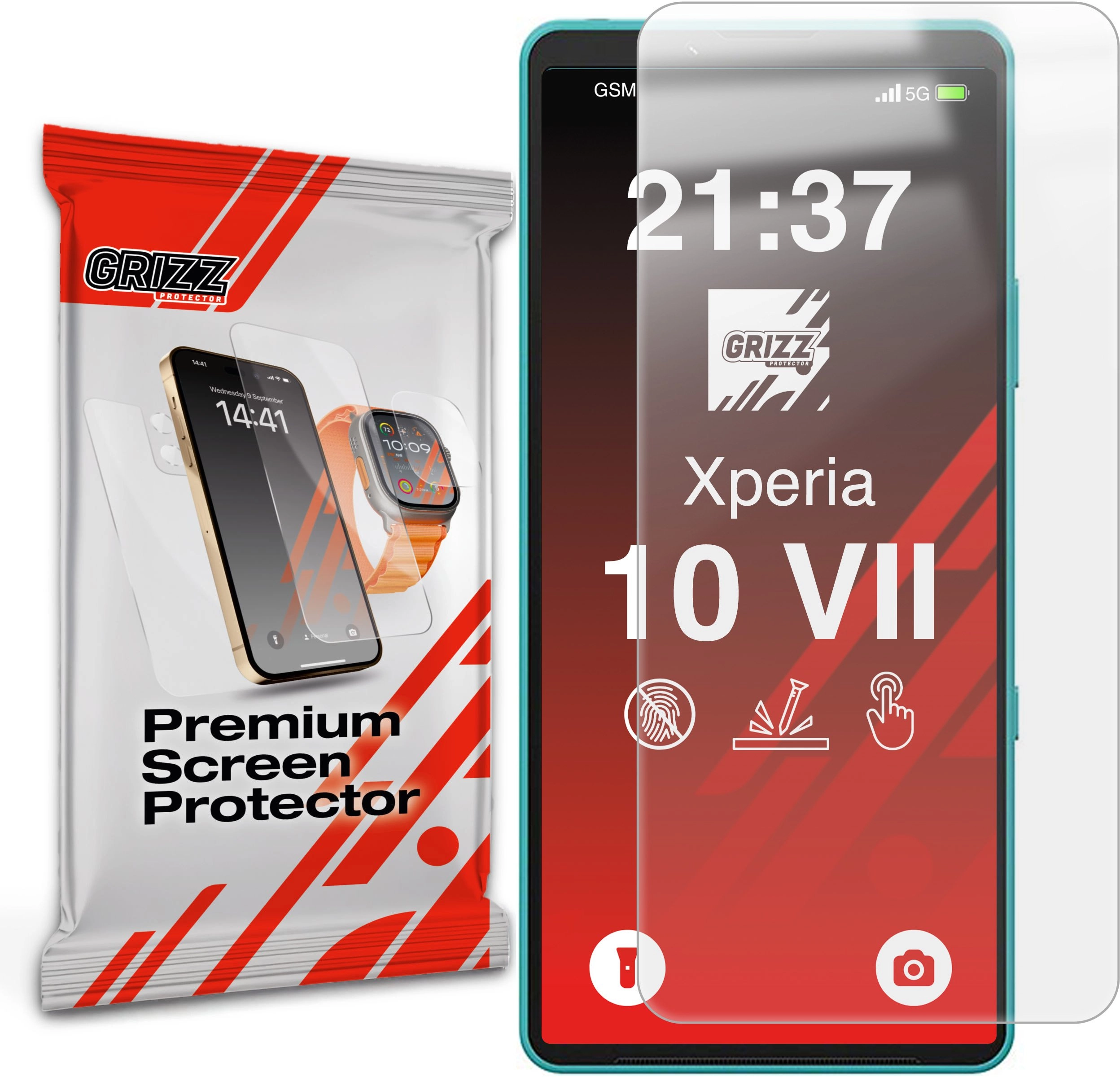 GrizzGlass PaperScreen matte foil for Sony