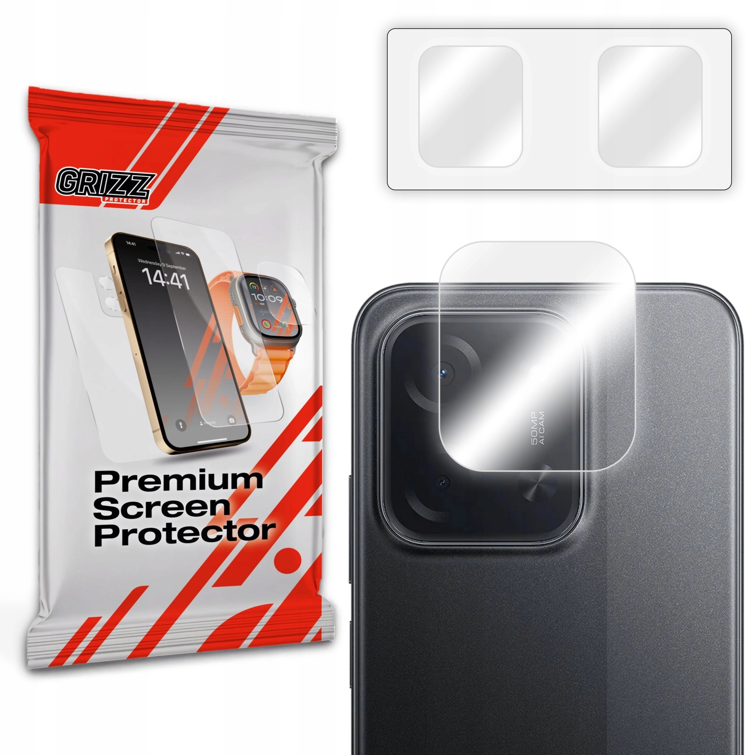 GrizzGlass HybridGlass Camera Glass for Xiaomi