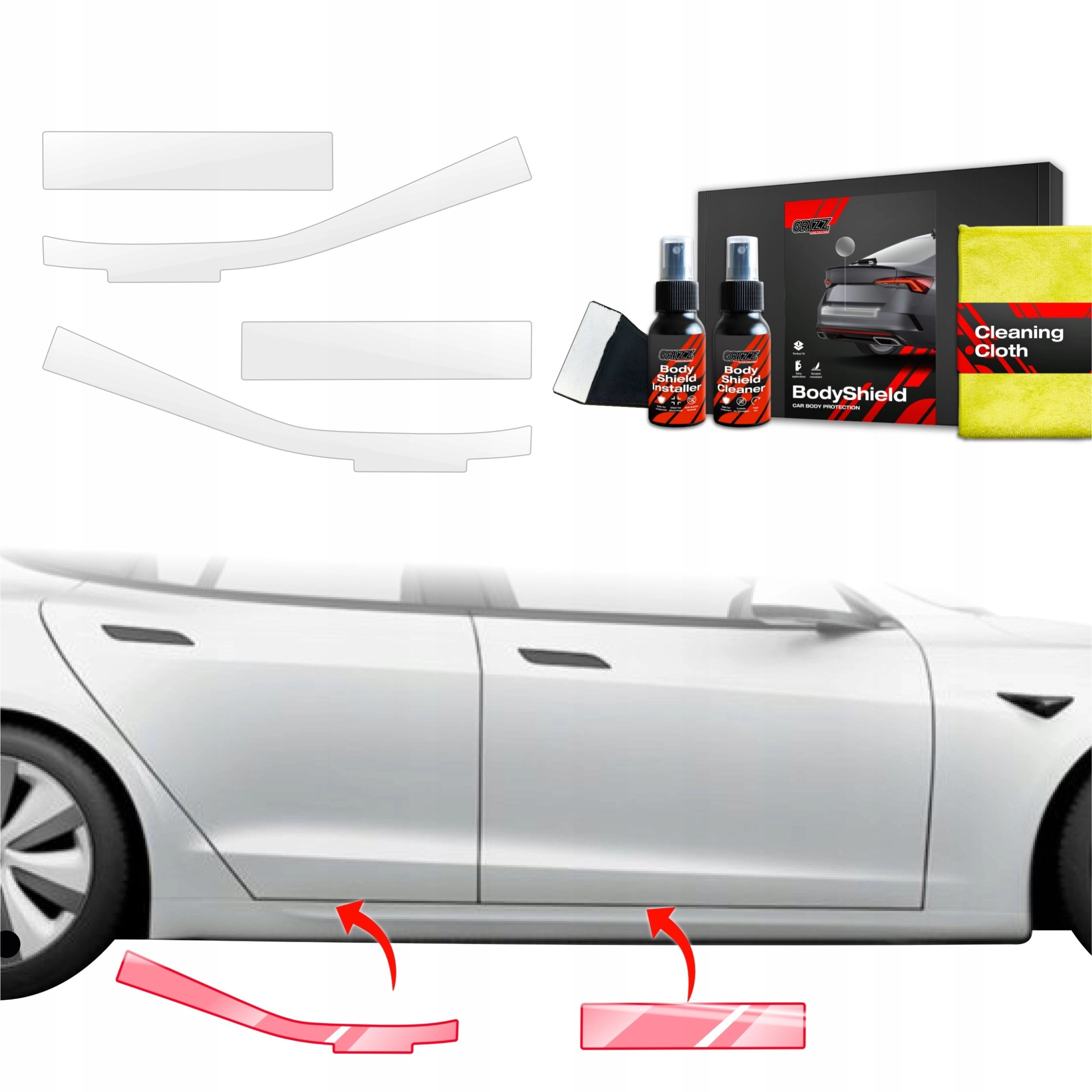 GrizzGlass GrizzGlass BodyShield door sill protection