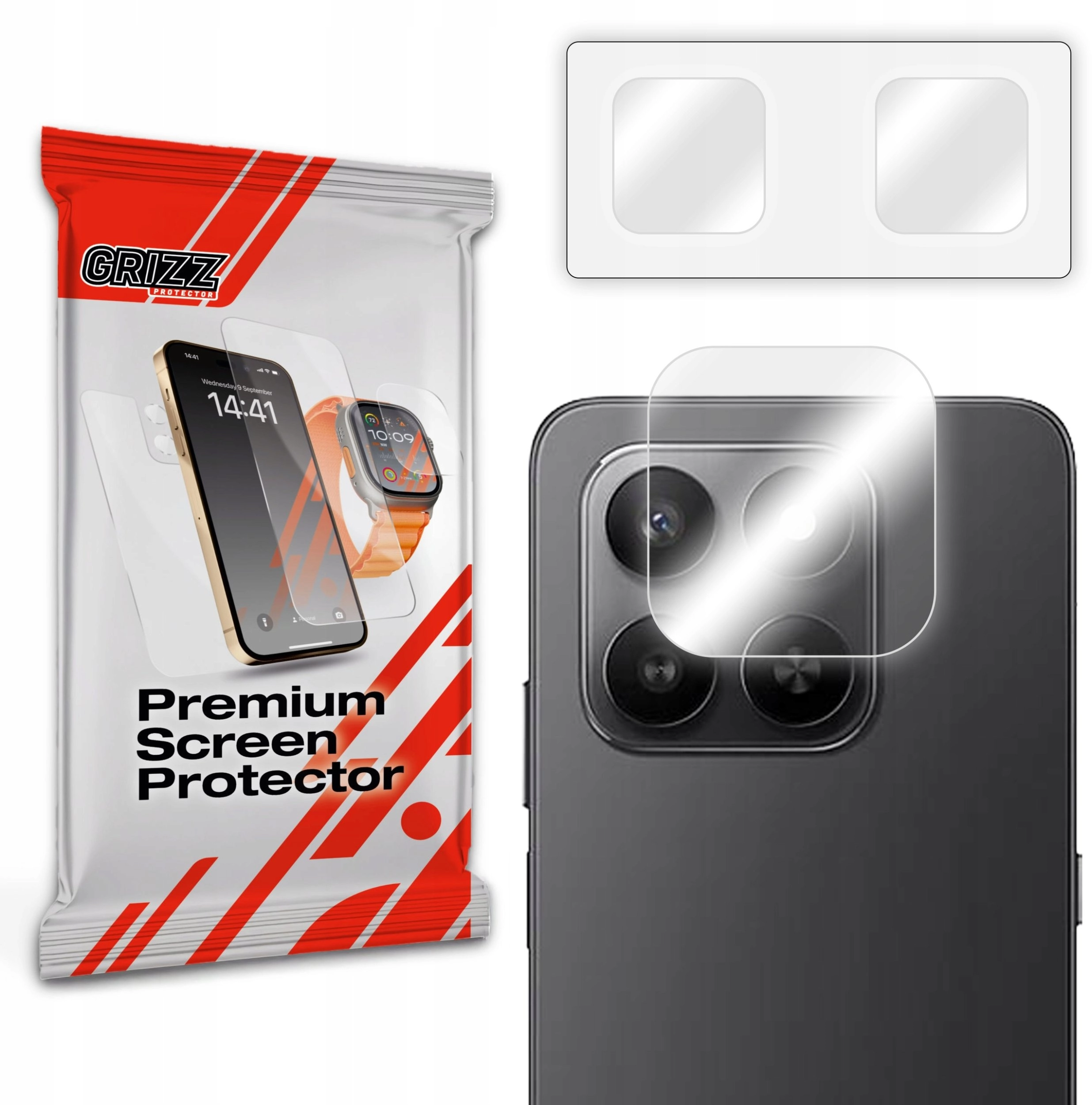 GrizzGlass HybridGlass Camera glass for Honor