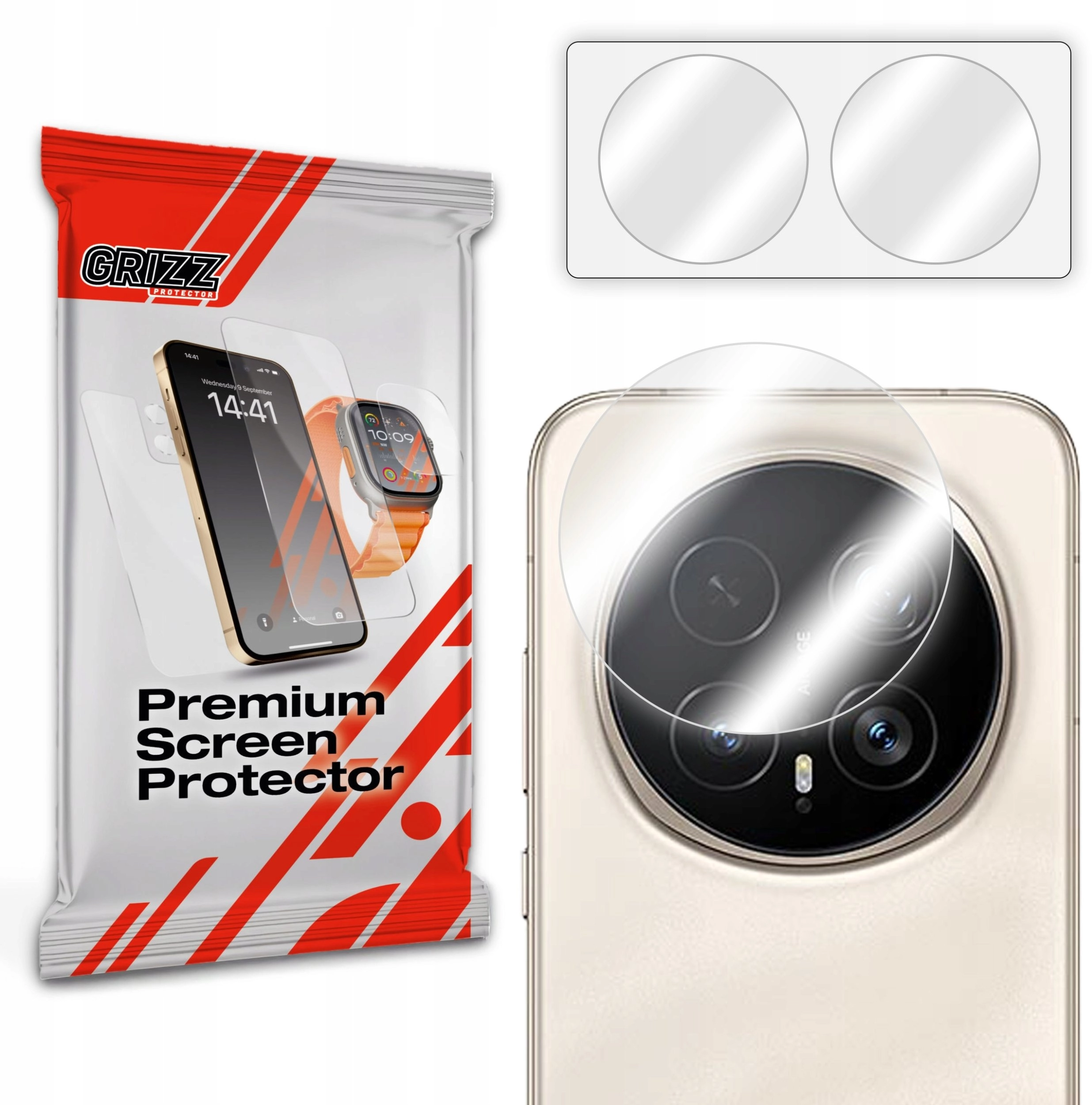 Szkło na aparat GrizzGlass HybridGlass Camera