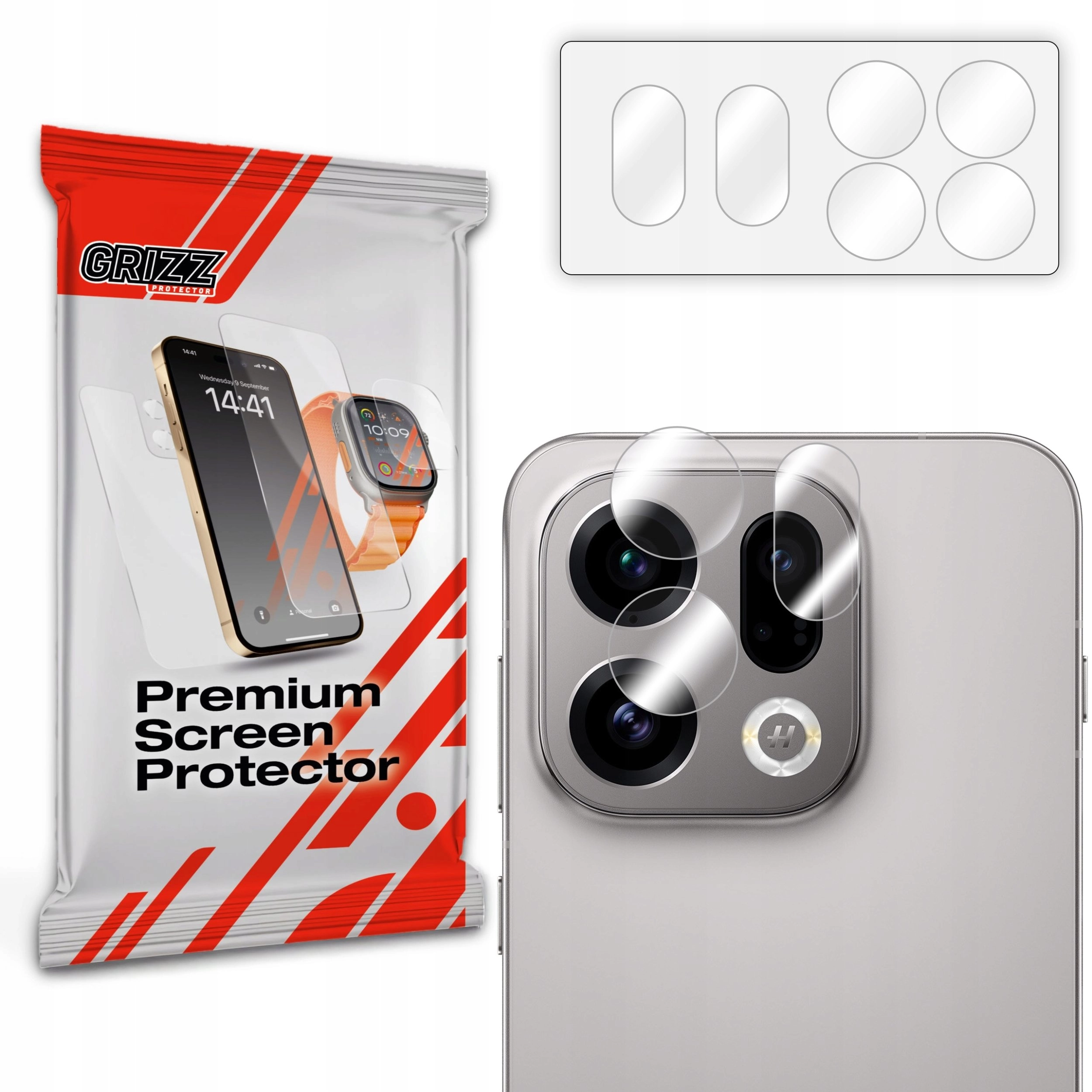 Szkło na aparat GrizzGlass HybridGlass Camera