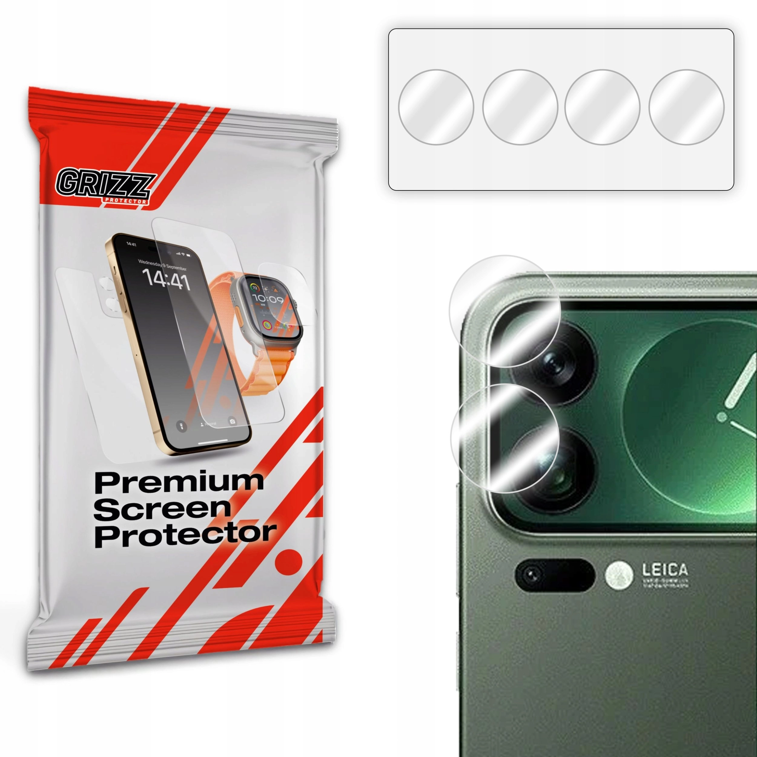 Szkło na aparat GrizzGlass HybridGlass Camera