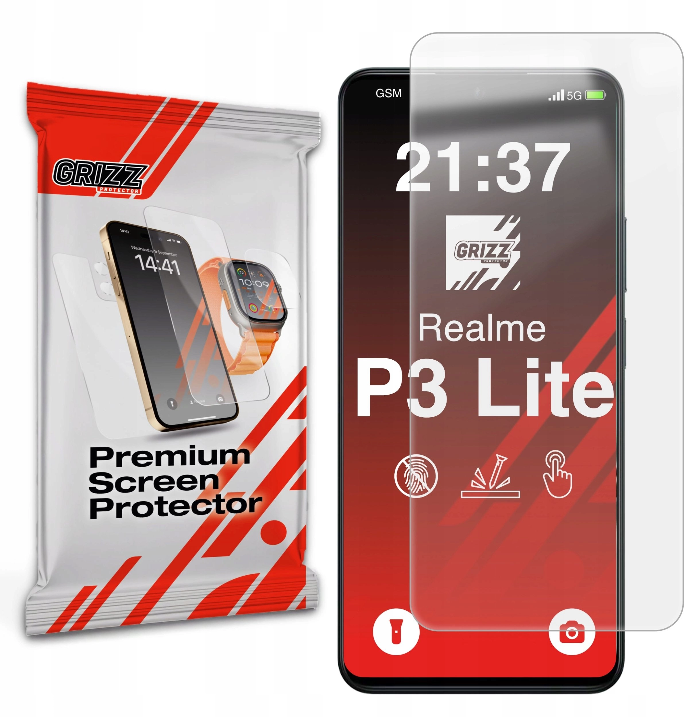GrizzGlass PaperScreen matte foil for Realme