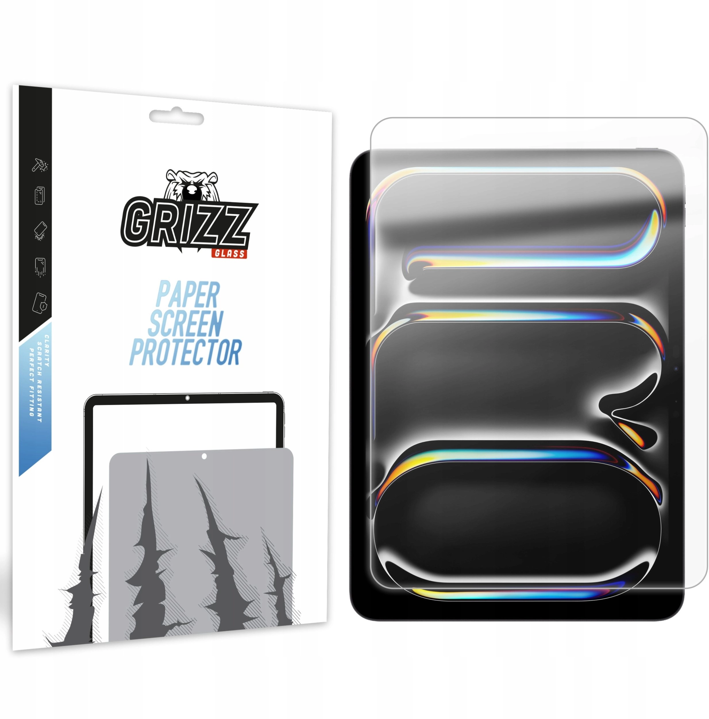 GrizzGlass PaperScreen matte foil for Apple