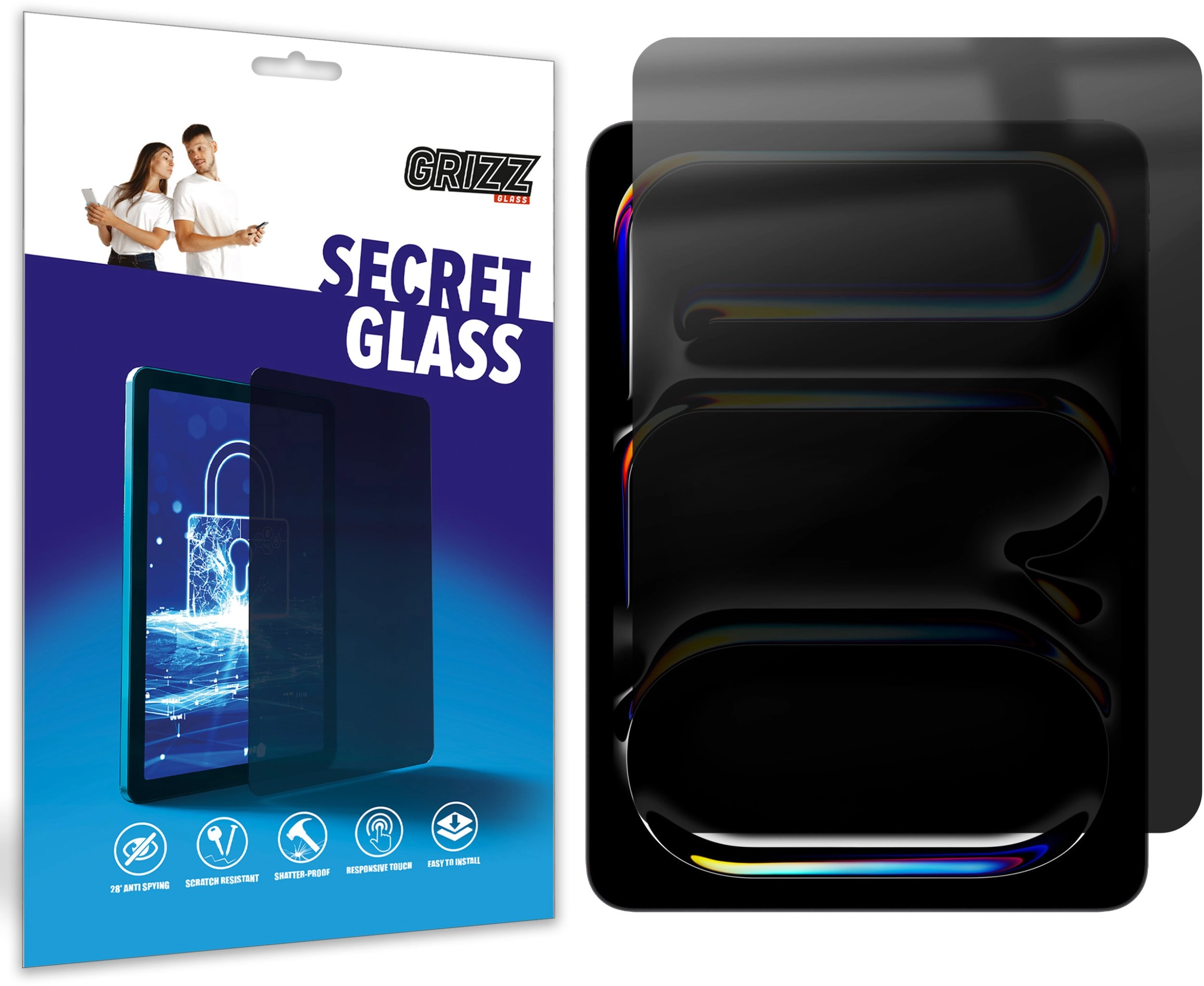 GrizzGlass Filter Matte SecretGlass privacy glass