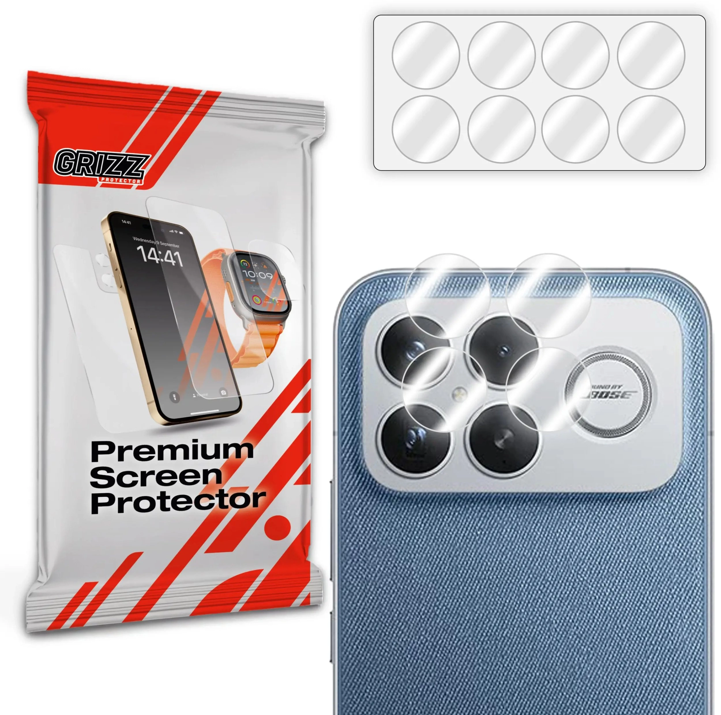 Szkło na aparat GrizzGlass HybridGlass Camera