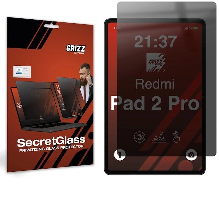 GrizzGlass SecretGlass Frosted Privacy Glass for