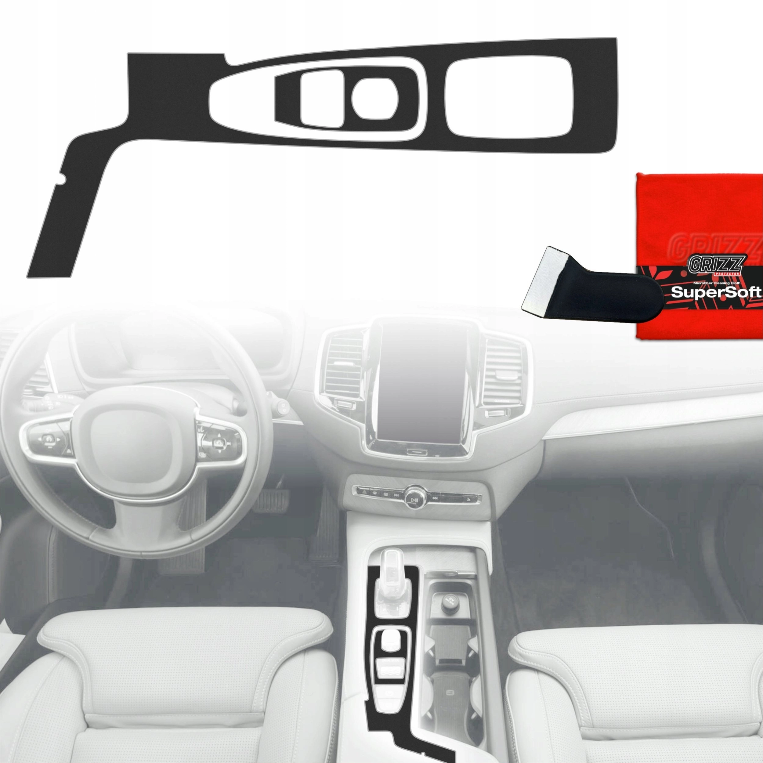 GrizzGlass GrizzGlass PianoSkin Matte interior foil