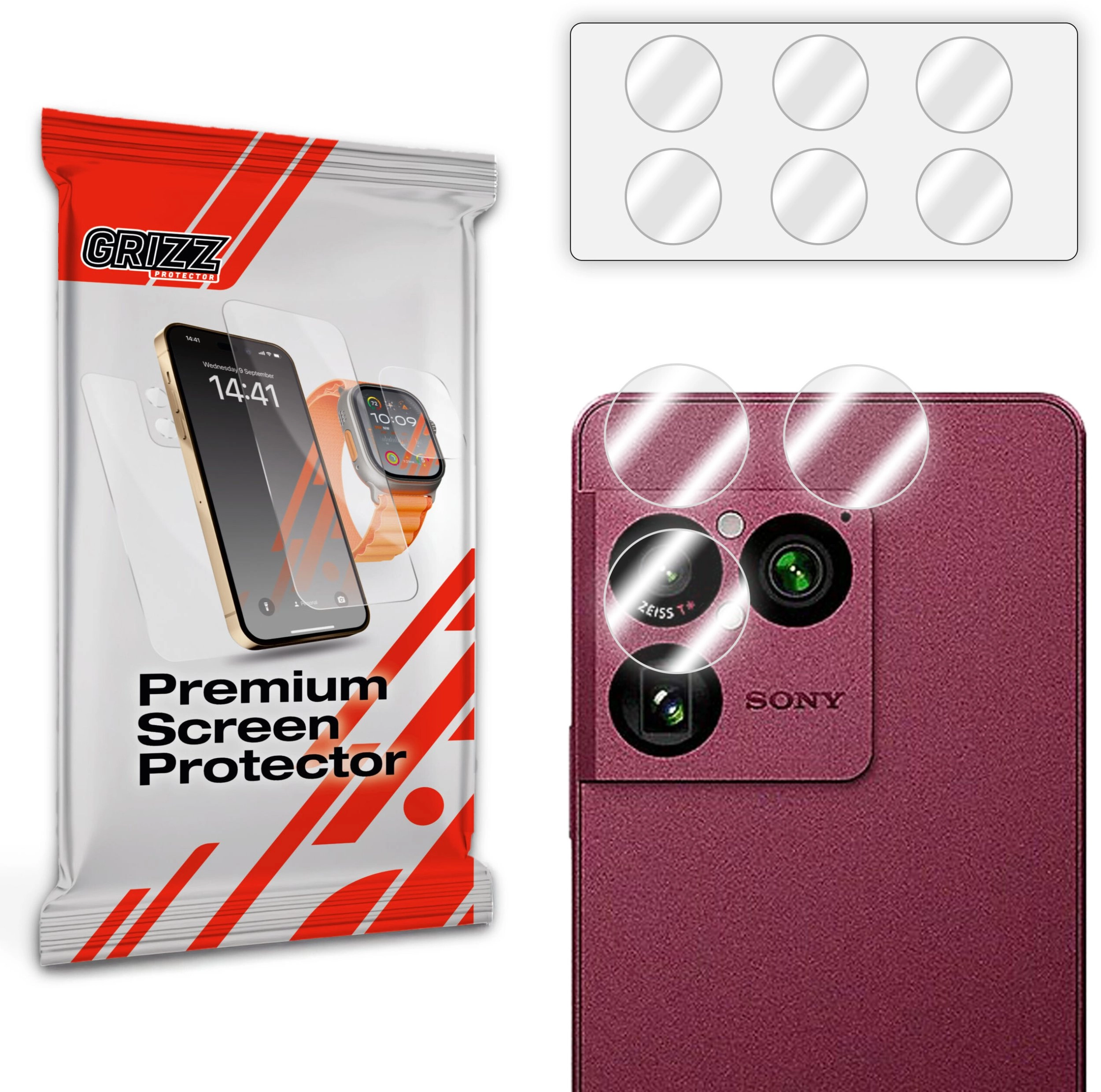 GrizzGlass Camera glass GrizzGlass HybridGlass Camera