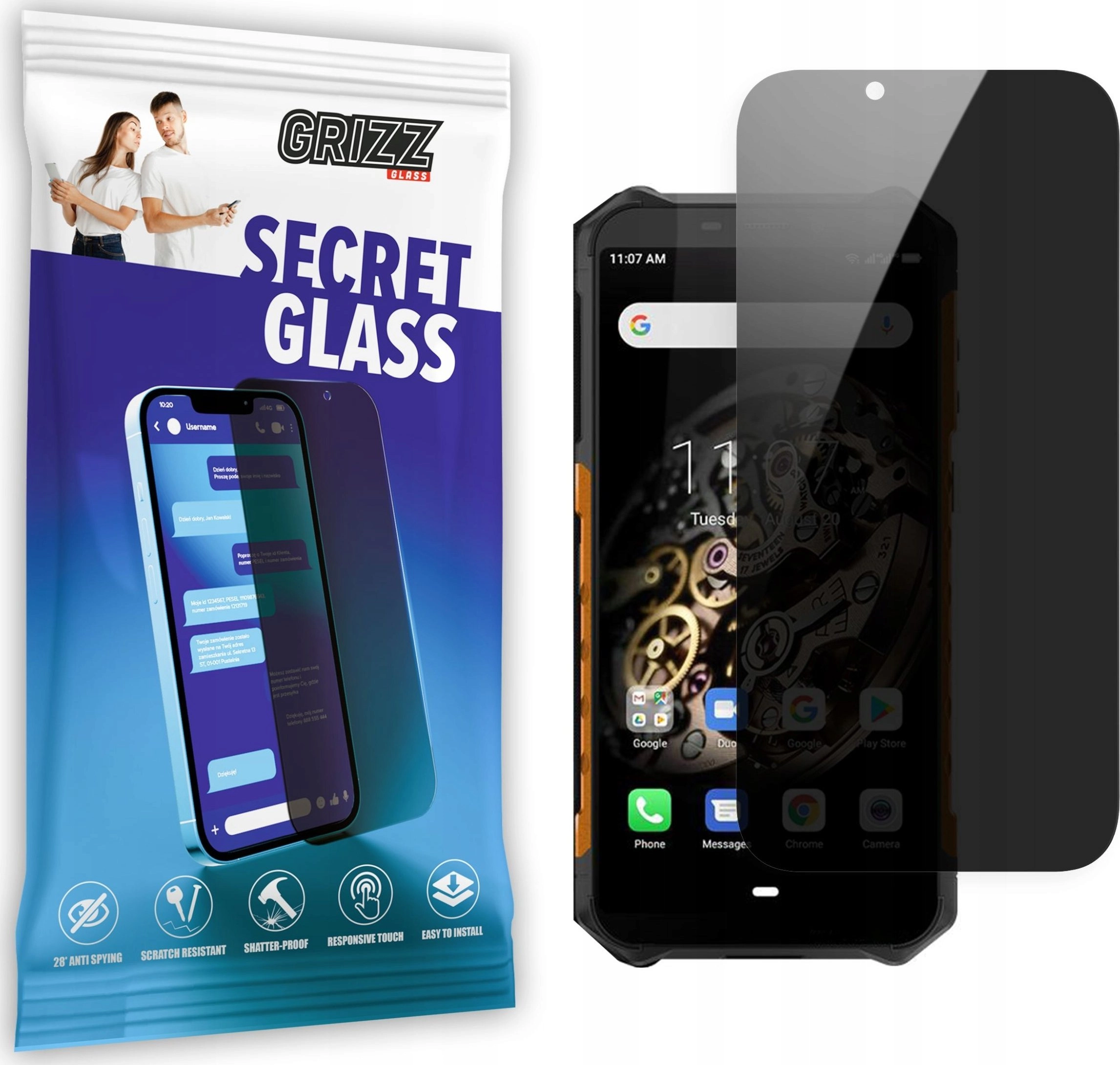 GrizzGlass GrizzGlass SecretGlass privacy glass for