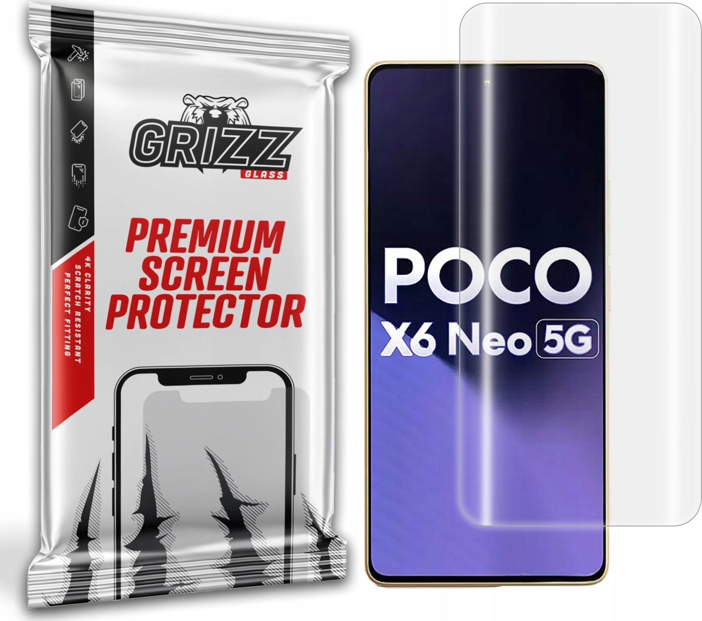 GrizzGlass GrizzGlass Hydrofilm Hydrogel Film for
