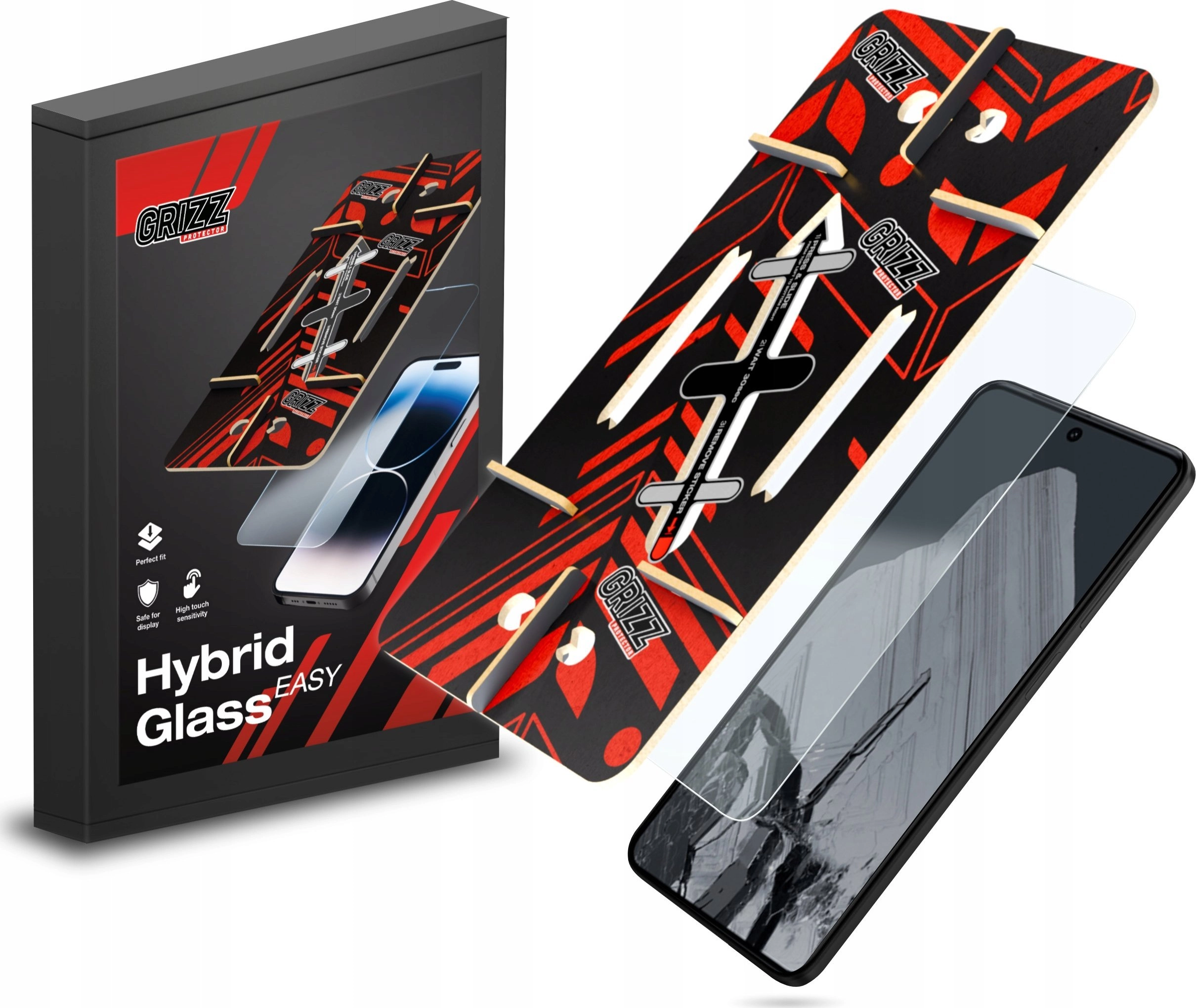GrizzGlass HybridGlass Easy hybrid glass for