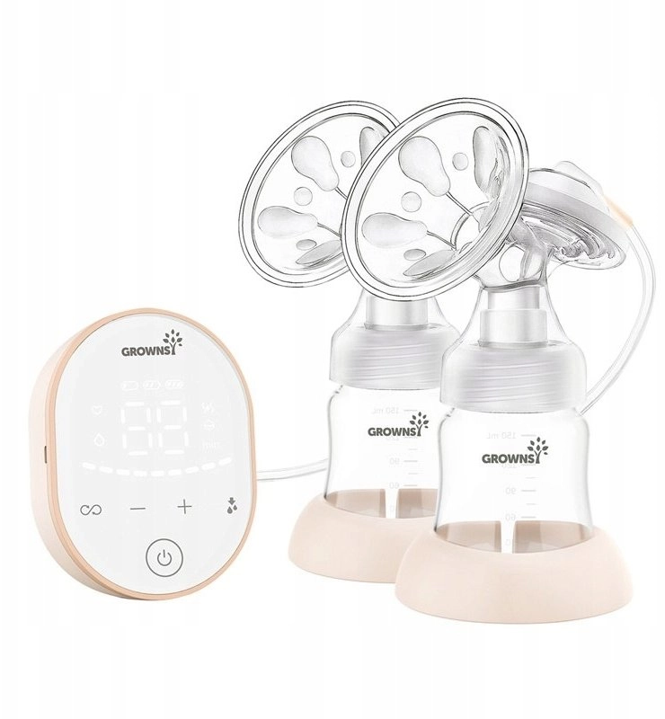 Grownsy double breast pump (pink) 083871