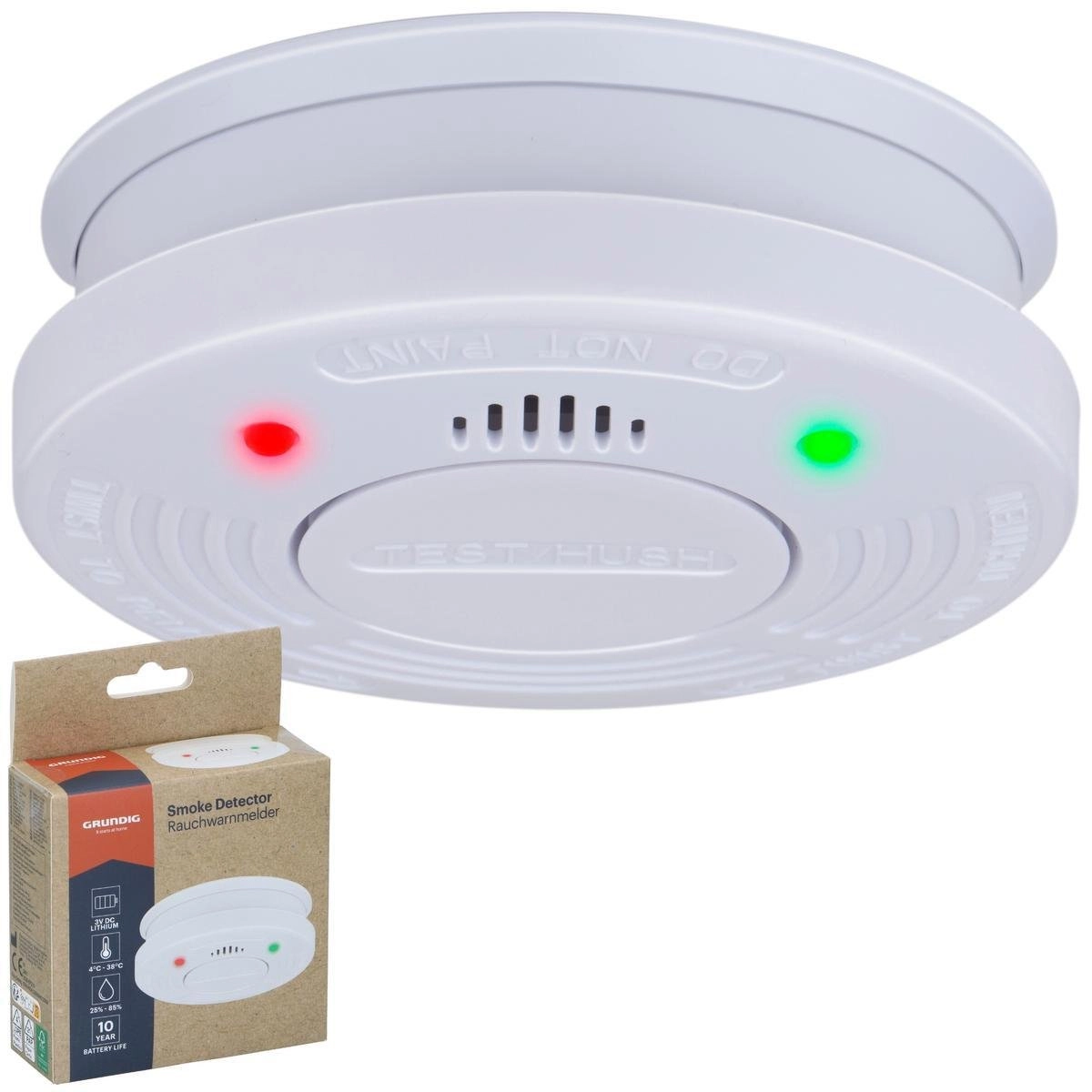 Grundig CO2 DETECTOR LED LIGHT BATTERY