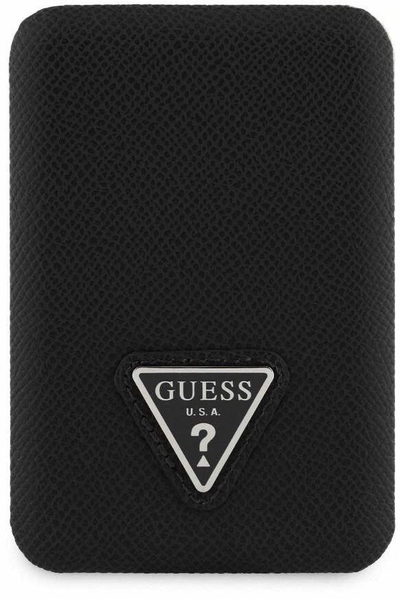 Guess PU Grained Triangle Logo MagSafe