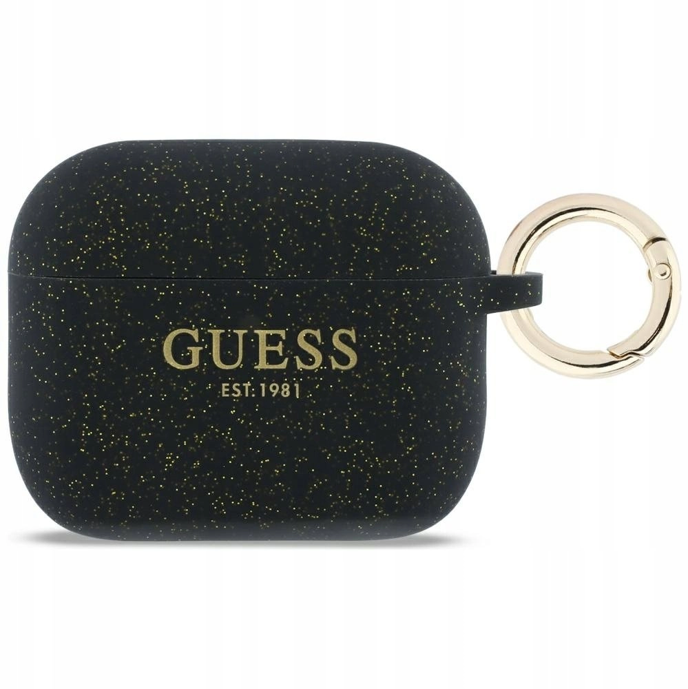 Guess Silicone Glitter Ring case for