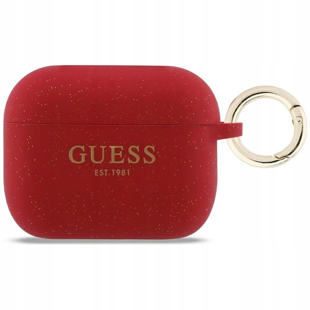 Guess Silicone Glitter Ring case for
