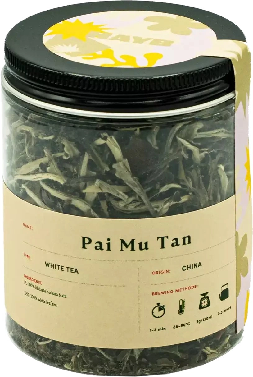 Let herbata HAYB Pai Mu Tan