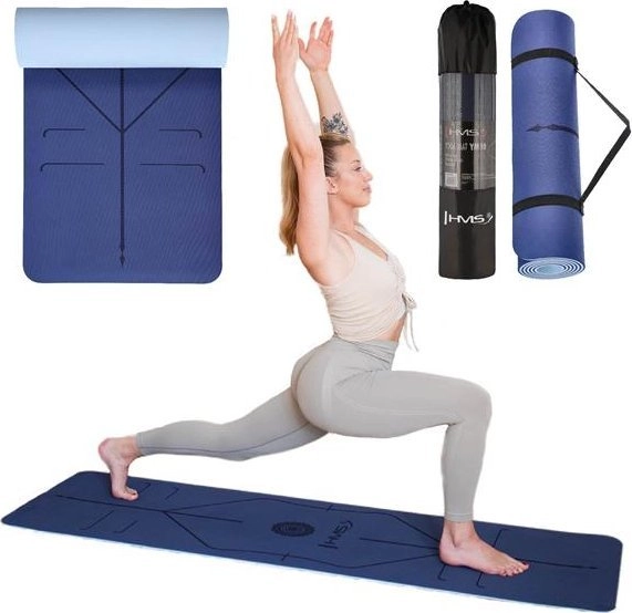 HMS Yoga fitness cork TPE yoga