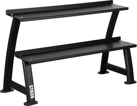 STR39 TWO-LEVEL COMMERCIAL HMS KETTLEBELLS STAND