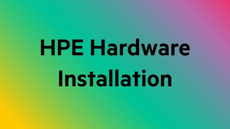 HP Installation NAS/Proliant StorSvr SVC U7986E