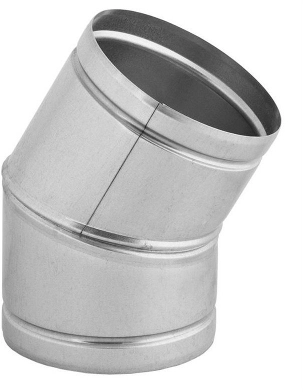ELBOW KNS/30 D125 FOR HOT AIR