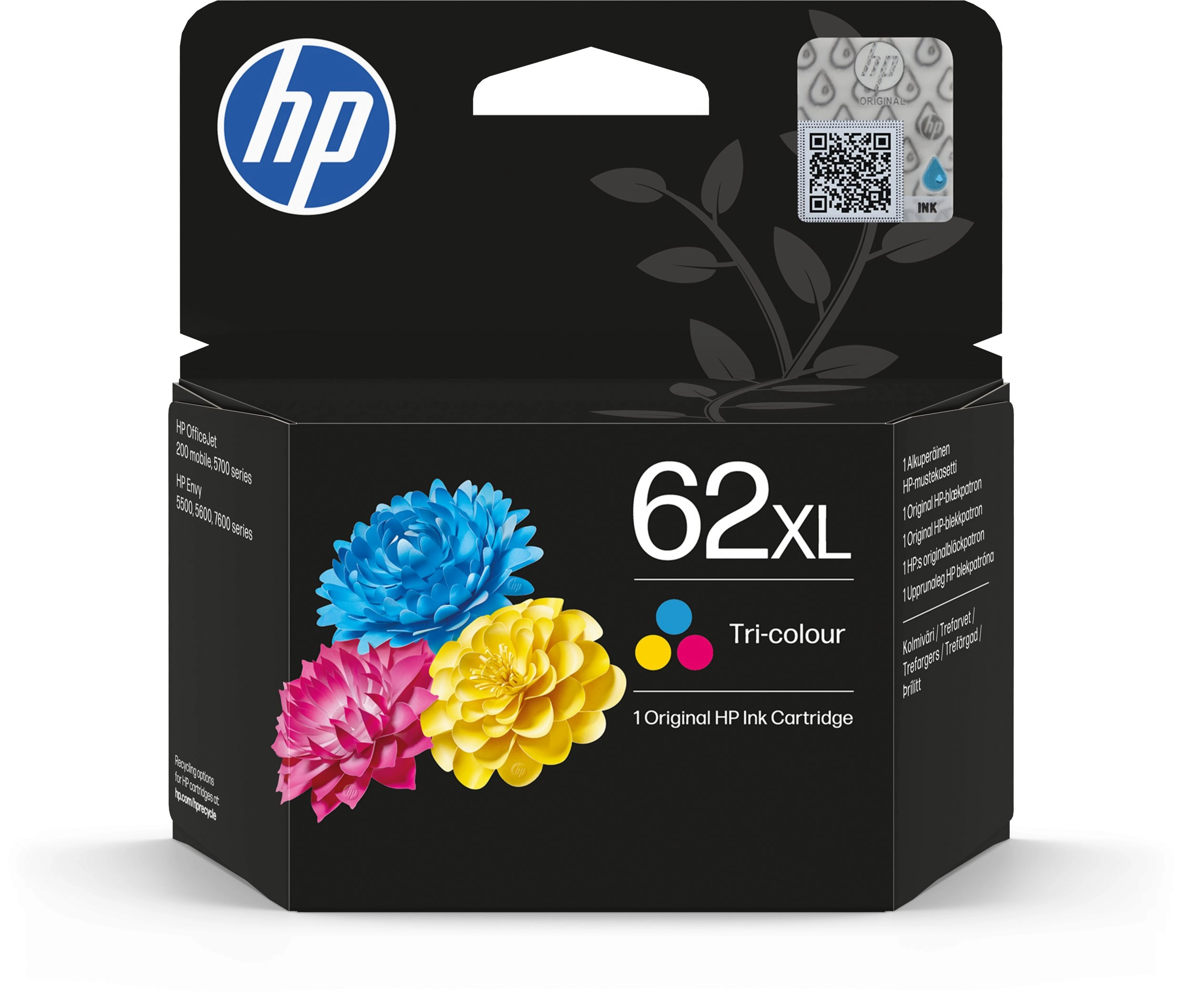 HP 62XL High Yield Tri-color Original