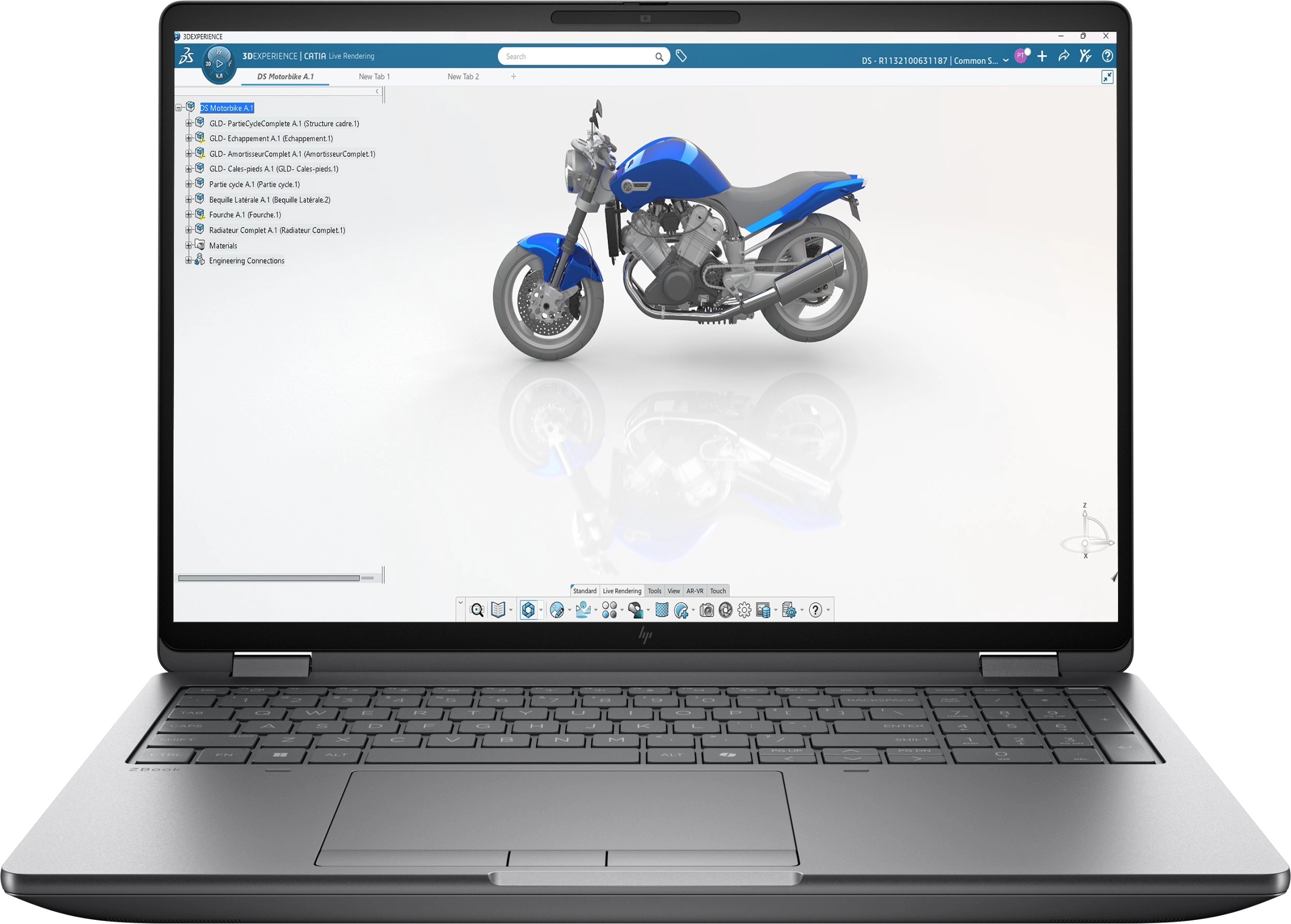 Laptop HP notebook/laptop 285HX 40,6 cm (16'') 2.5K 64 GB DDR5-SDRAM 1 TB SSD Wi-Fi 7 (802.11be) Windows 11 Pro AI Workstation, AI PC Srebrny (E6NJ4ET)