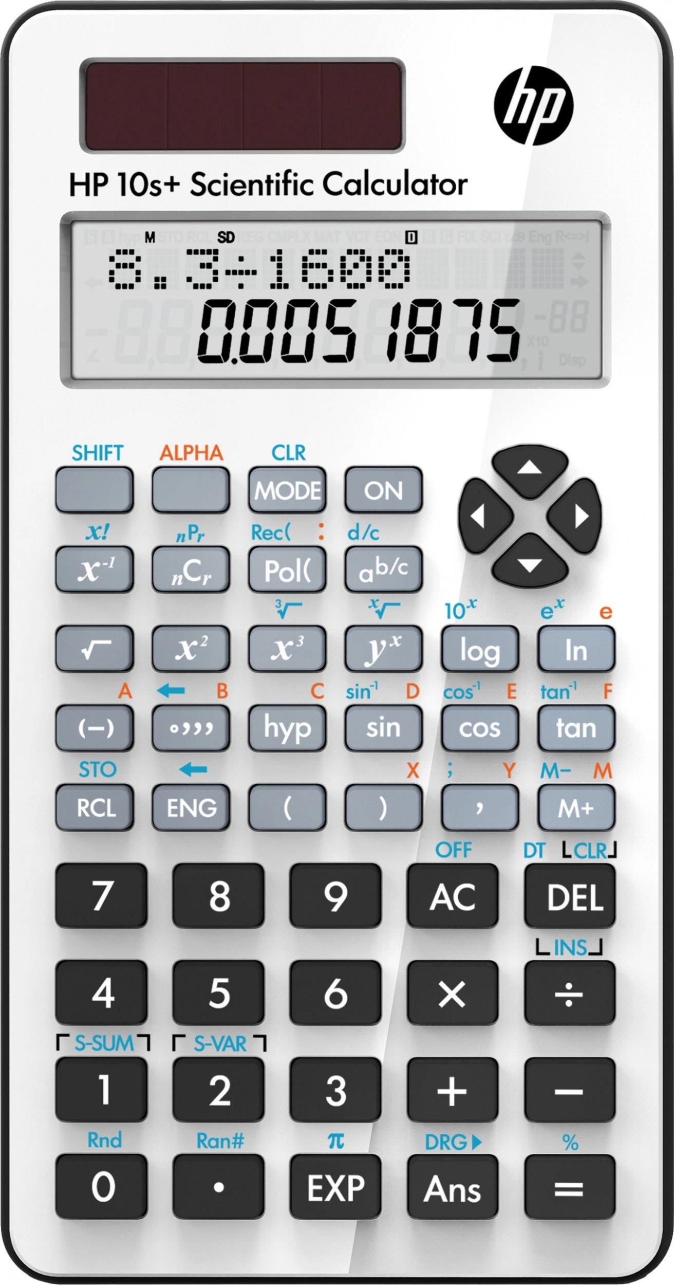 HP Calculator scientific office HP 10SPLUS/INT