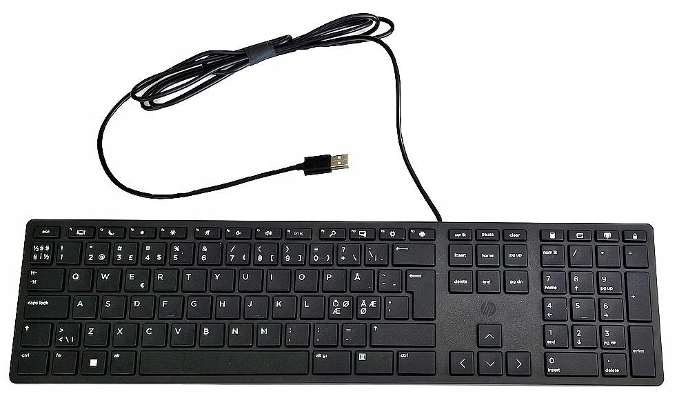 Klawiatura HP Wired 320K Keyboard Nordic