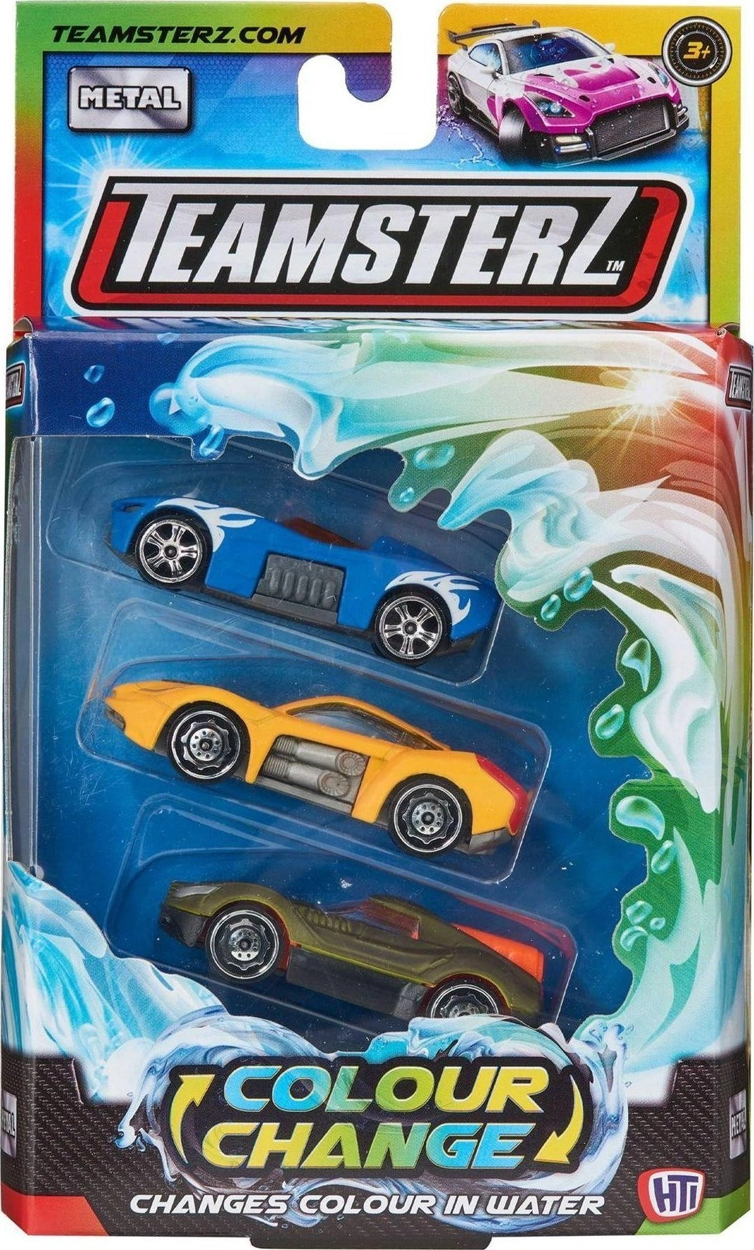 Teamsterz Colour Change die-cast bil -