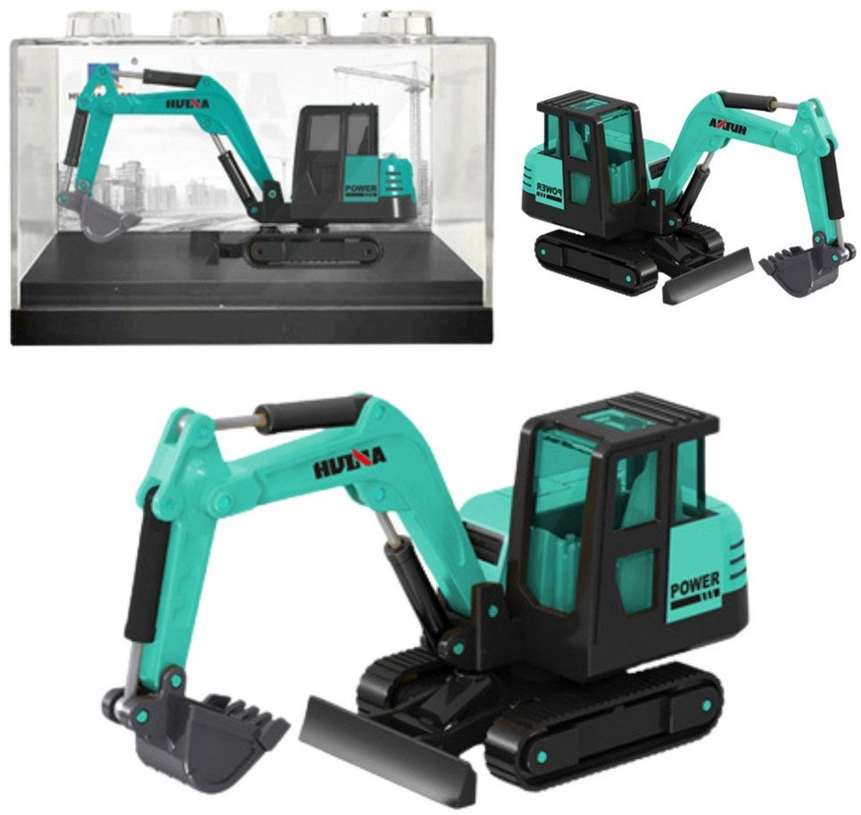 Metal Crawler Excavator Collector`s Model Huina