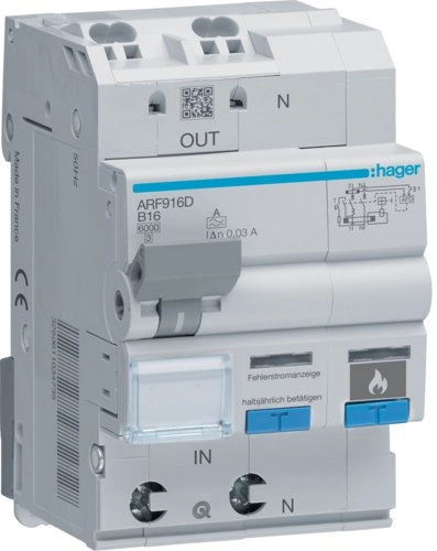 Spark detector with overcurrent and differential