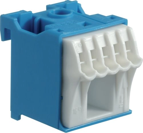 Hager Self-locking block 63A QC blue