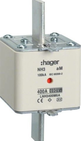 Hager Fuse insert NH2 144A gTr