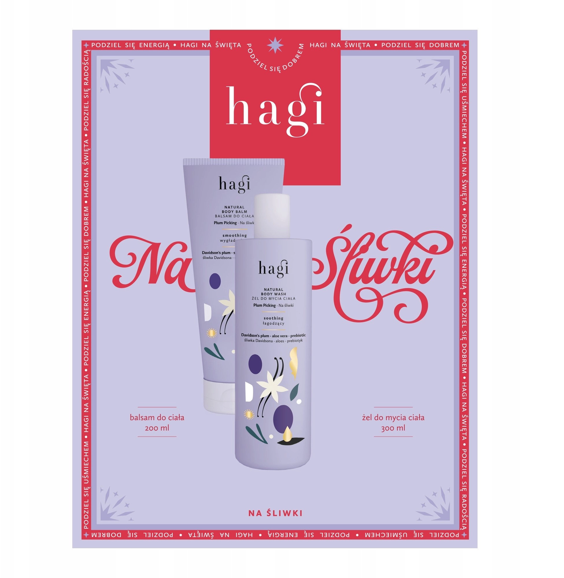 HAGI_SET Na Śliwki body balm 200ml