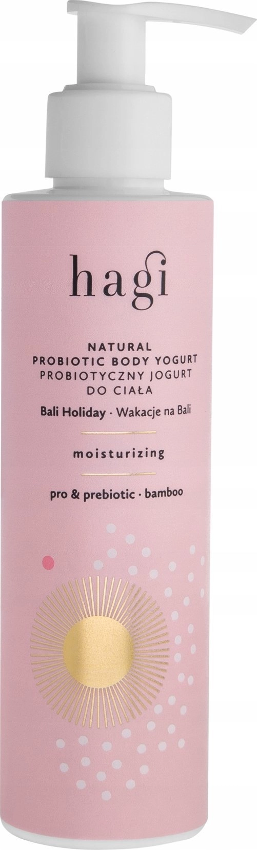 Hagi probiotic body yogurt Holidays in