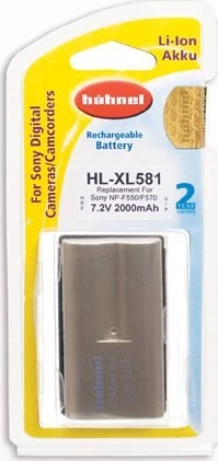 Hahnel HL-XL581 camera/camcorder battery Lithium-Ion (Li-Ion)