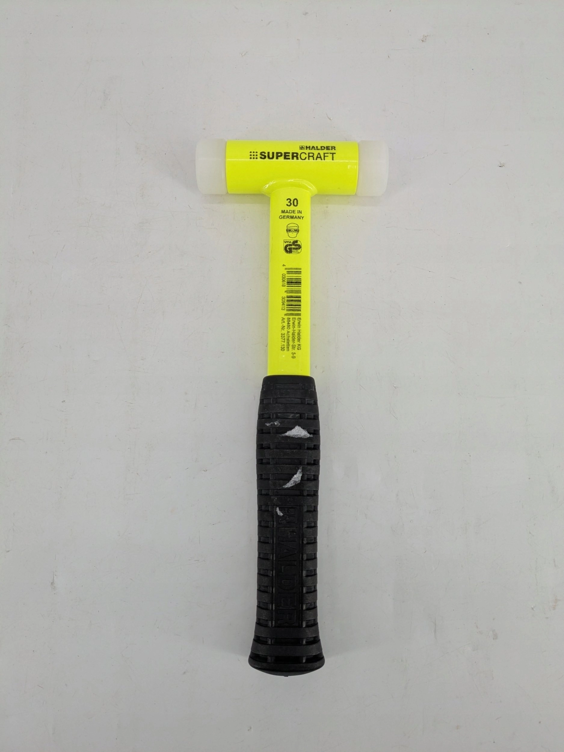 Halder SUPERCRAFT soft-face hammer 30 nylon