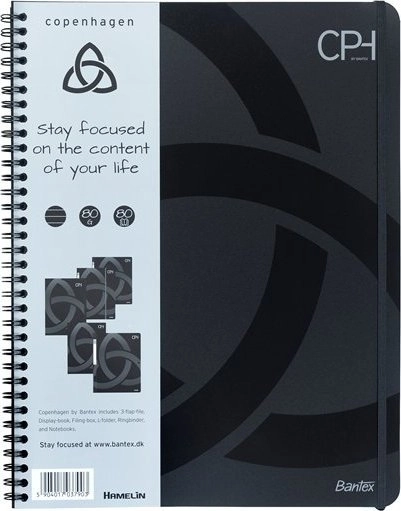 Notebook bantex cph 400063589 n/book a4