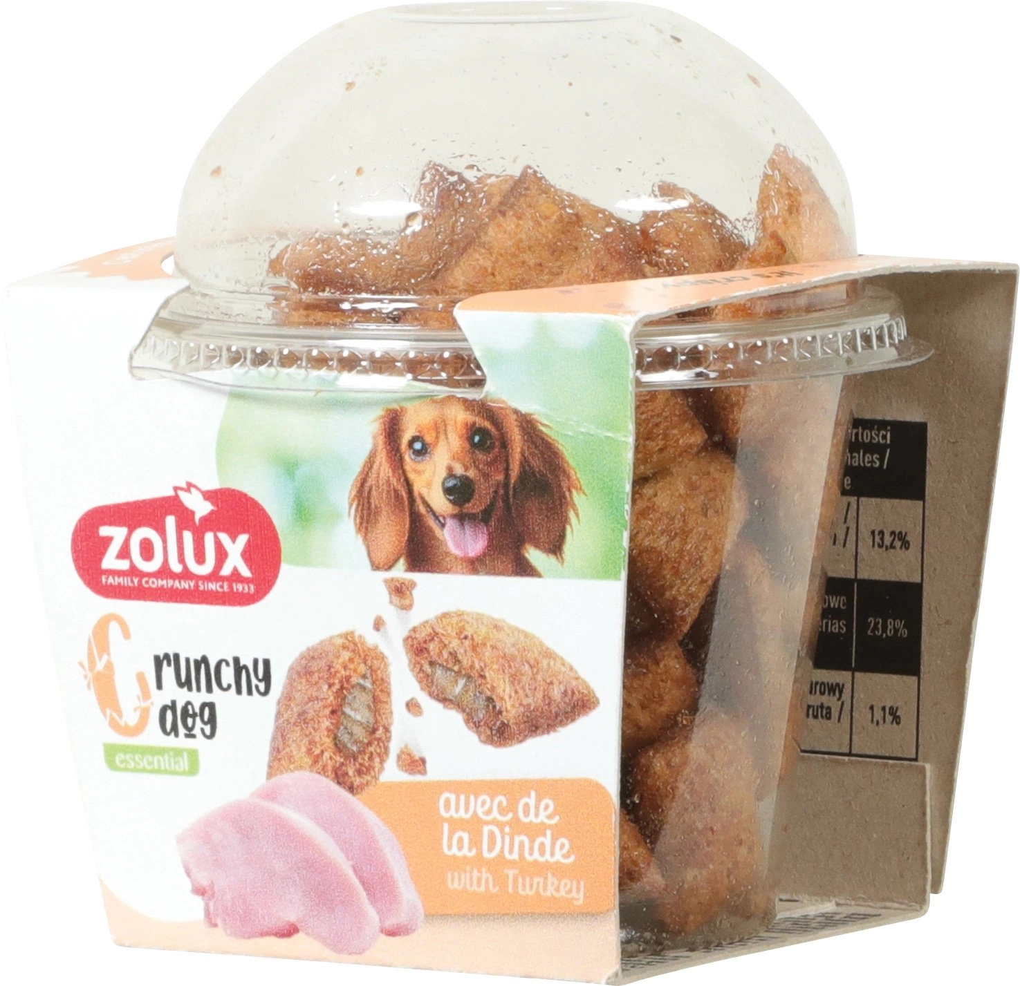 ZOLUX Ciasteczka dla psów CRUNCHY DOG
