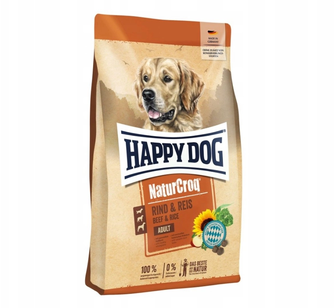 NaturCroq wołowina/ryż 11kg 4001967152401 HD-2401