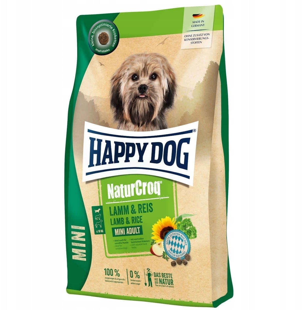 NaturCroq Mini JagnięcinaRyż  karma sucha  800