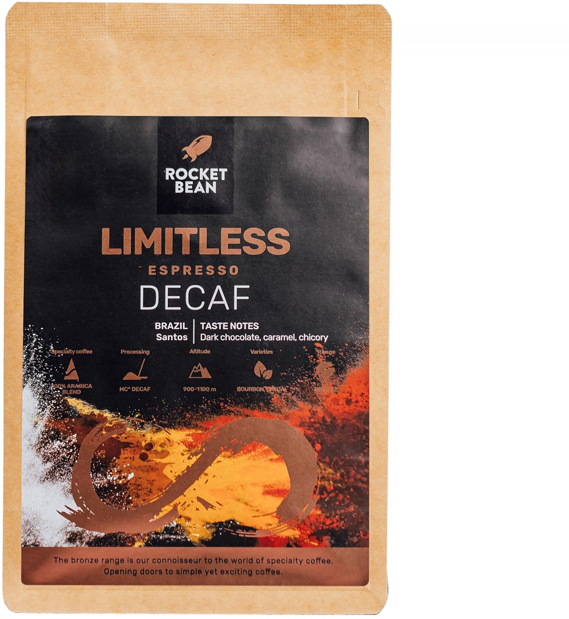 Rocket Bean - decaffeinated coffee beans
