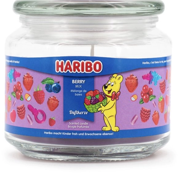 Haribo A2168 świeca Okrągły Jeżyna  Malina